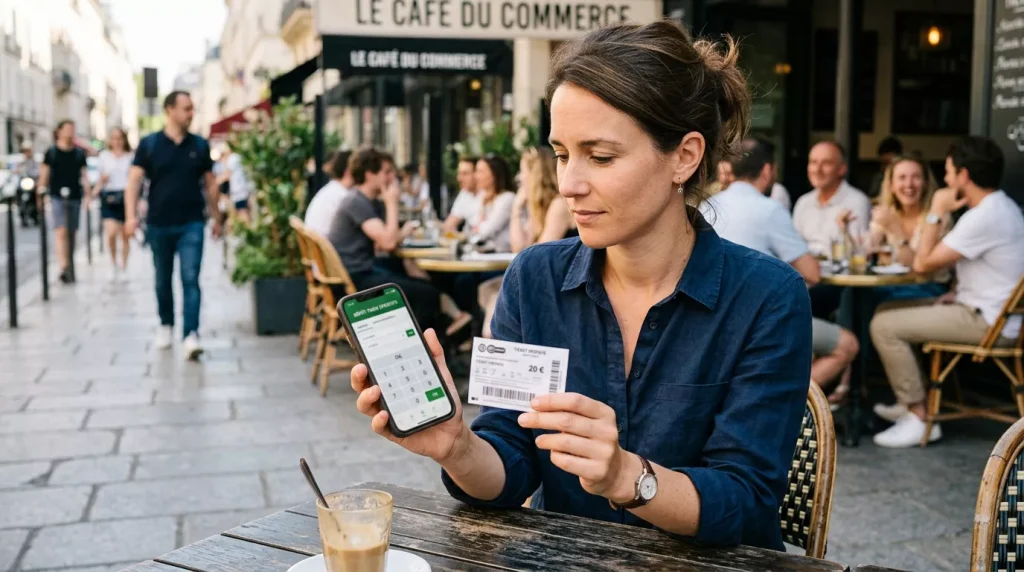 Dépôt Neosurf depuis l'application mobile d'un bookmaker agréé ANJ sur smartphone