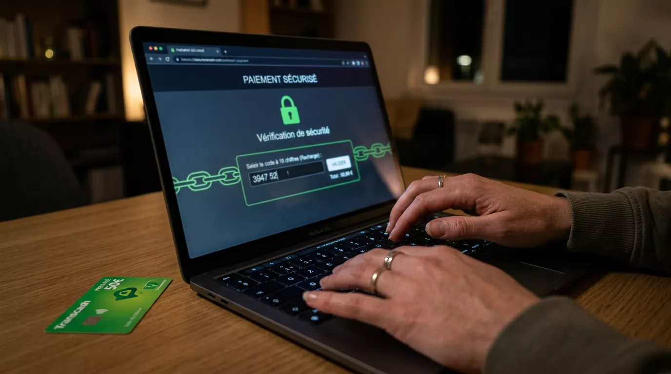 Sécurité du paiement Neosurf sans données bancaires chez un bookmaker