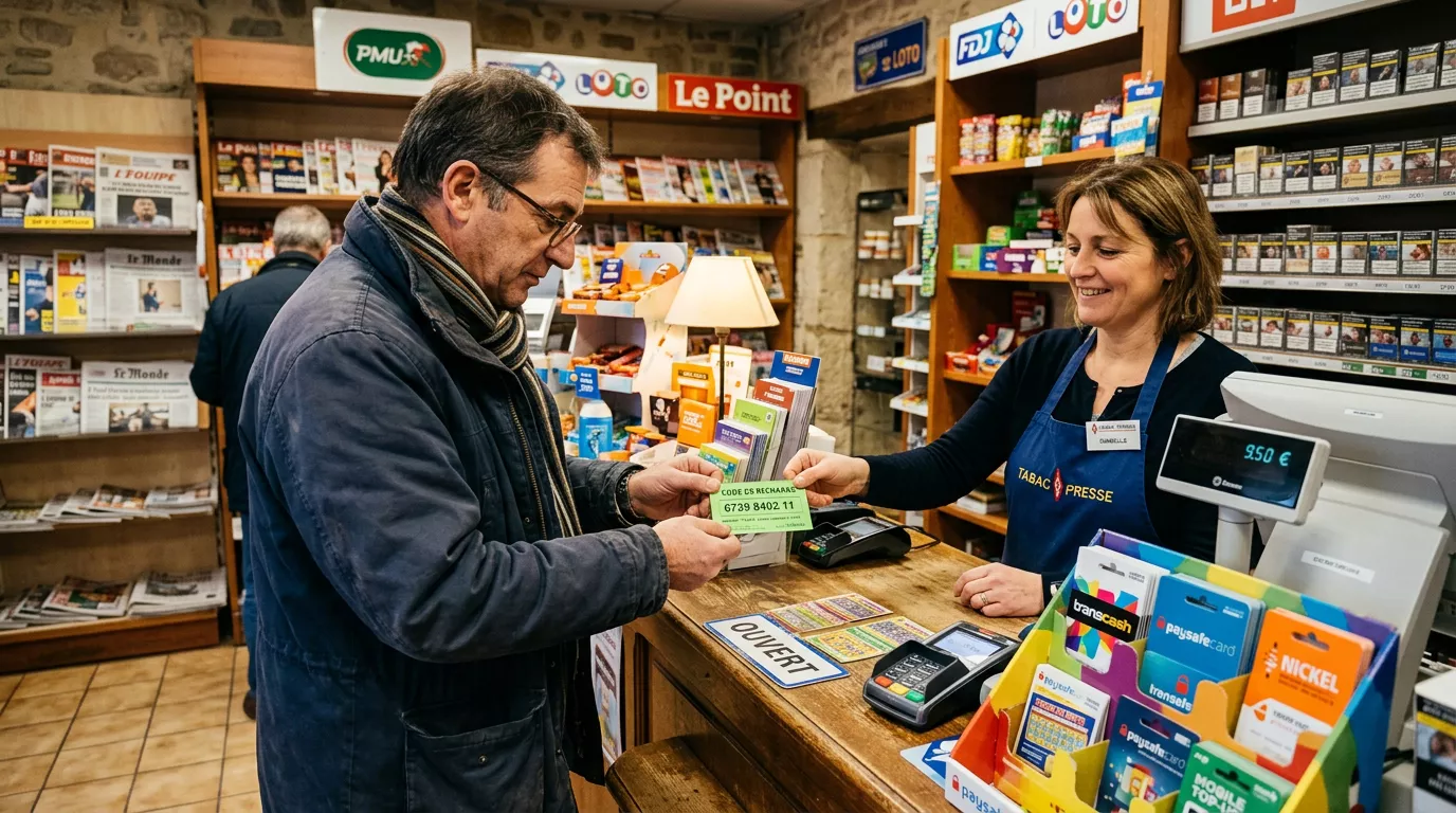 Ticket prépayé Neosurf avec code à 10 chiffres pour dépôt sur un site de paris sportifs